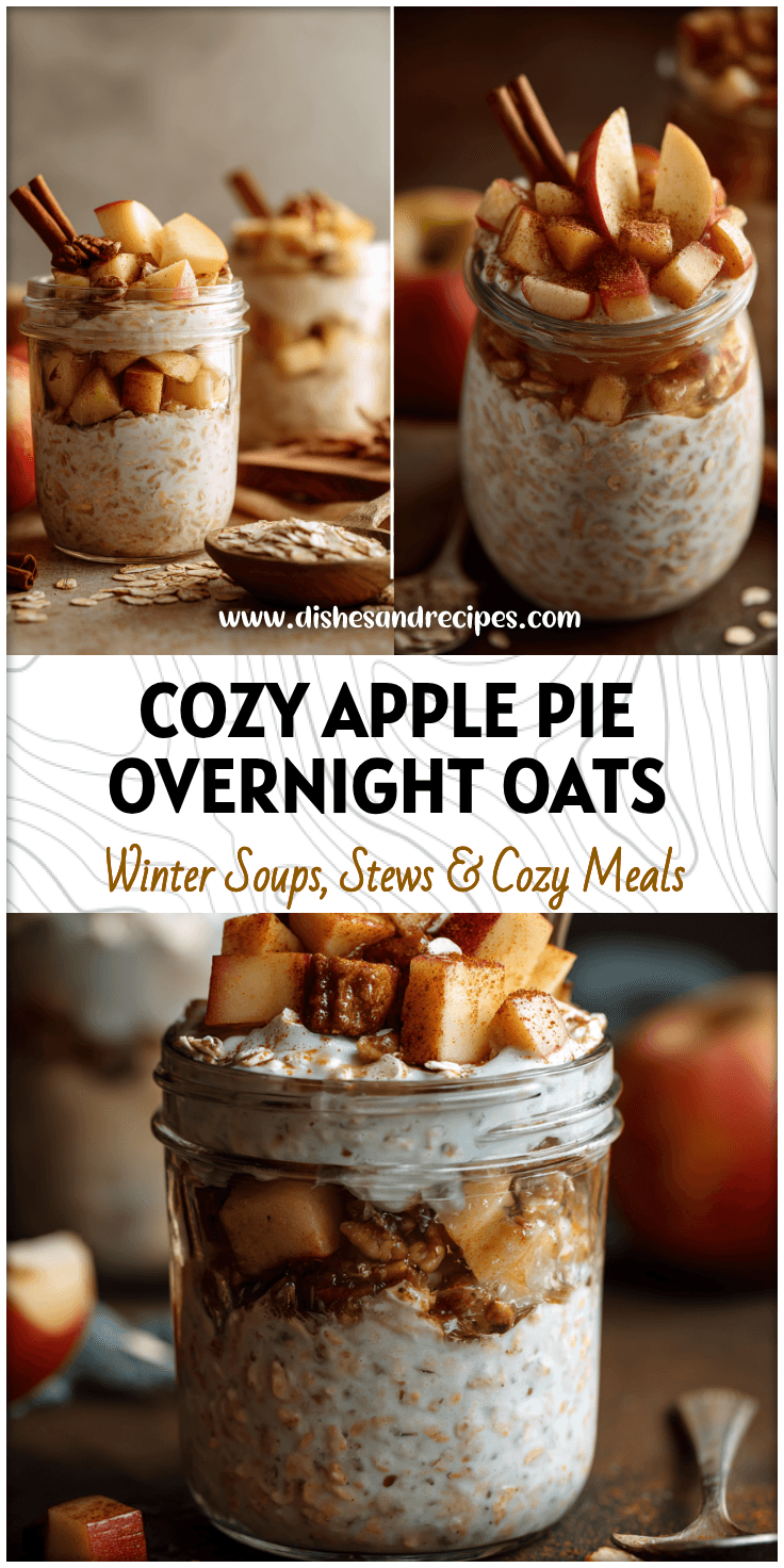 Apple Pie Overnight Oats – Easy Prep Breakfast Ideas for Fall